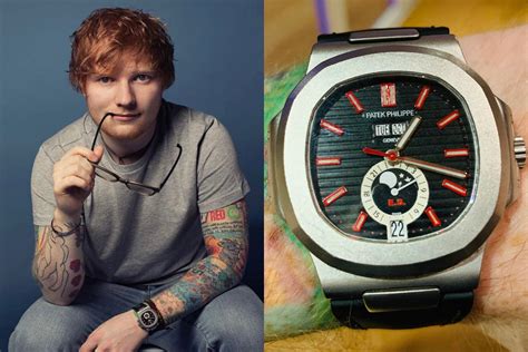 ed sheeran patek philippe brits|Ed Sheeran rolex watches.